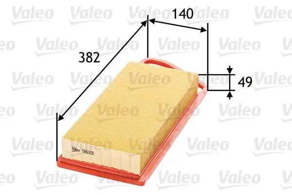 Luftfilter VALEO 585005