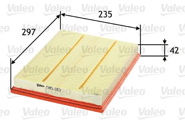 Luftfilter VALEO 585013