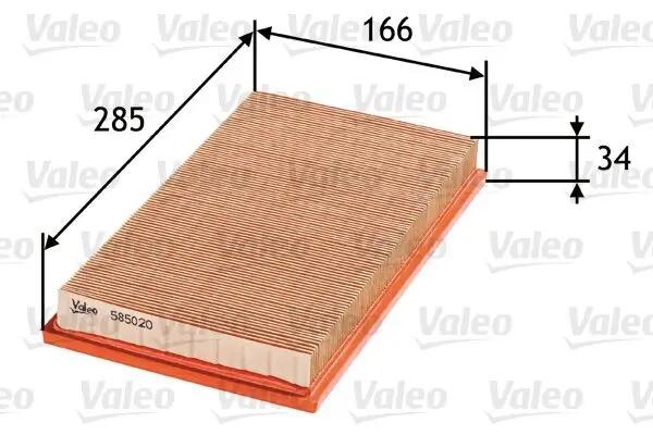 Luftfilter VALEO 585020