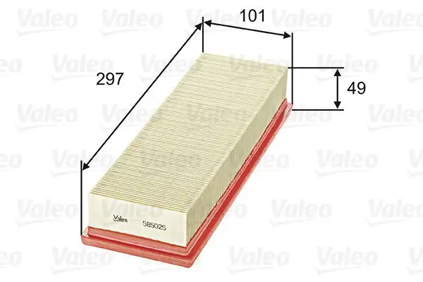 Luftfilter VALEO 585025