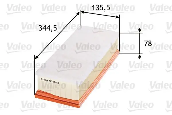 Luftfilter VALEO 585028