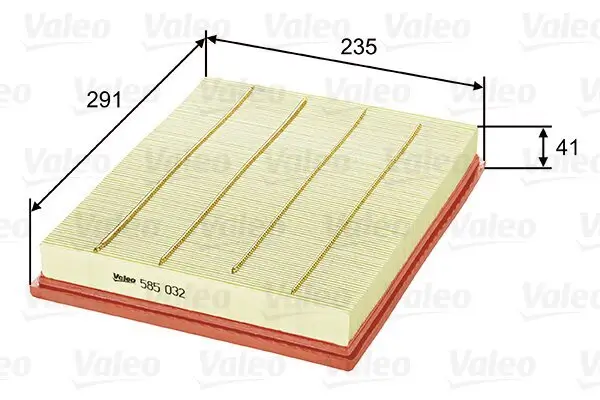 Luftfilter VALEO 585032