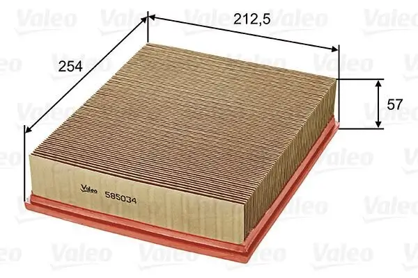 Luftfilter VALEO 585034