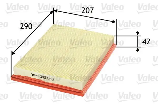 Luftfilter VALEO 585046