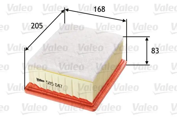 Luftfilter VALEO 585047