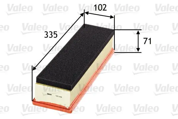 Luftfilter VALEO 585049