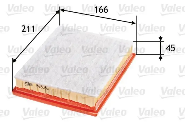 Luftfilter VALEO 585055
