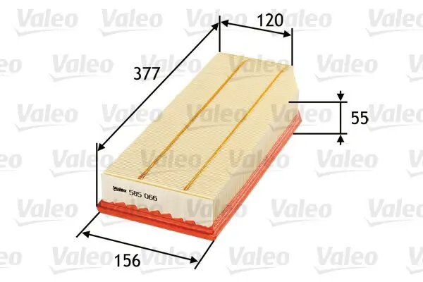 Luftfilter VALEO 585066