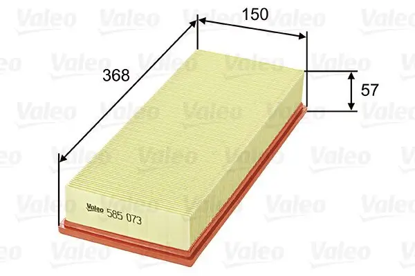 Luftfilter VALEO 585073