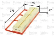 Luftfilter VALEO 585075