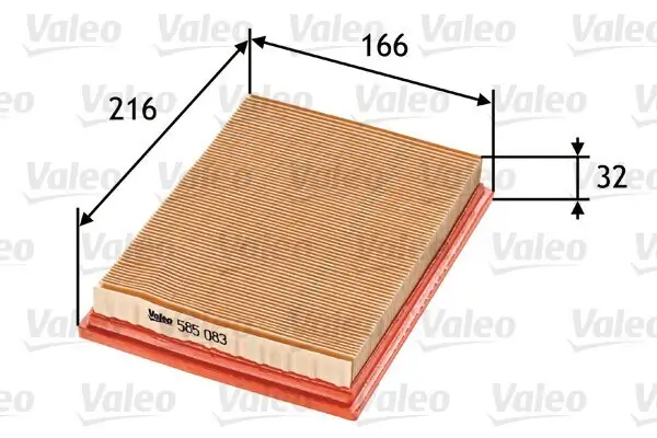Luftfilter VALEO 585083