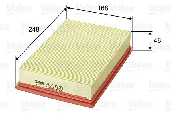 Luftfilter VALEO 585090