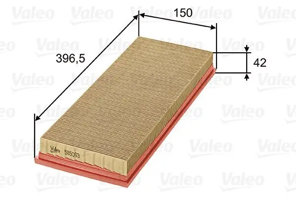 Luftfilter VALEO 585093