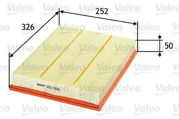 Luftfilter VALEO 585096