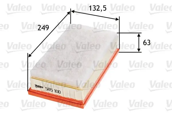 Luftfilter VALEO 585100