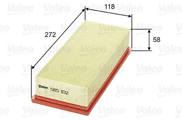 Luftfilter VALEO 585102