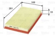 Luftfilter VALEO 585103