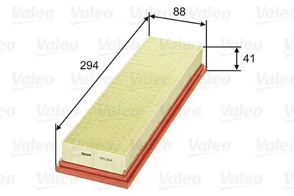 Luftfilter VALEO 585104