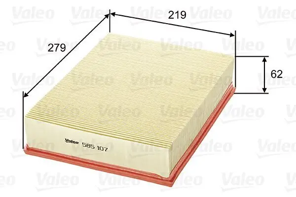 Luftfilter VALEO 585107