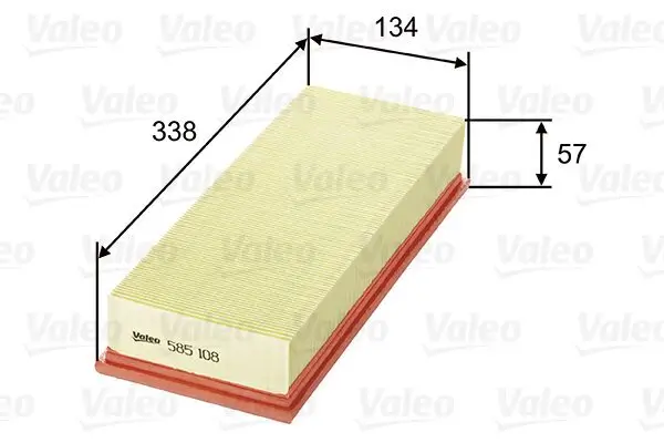 Luftfilter VALEO 585108