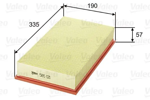 Luftfilter VALEO 585121