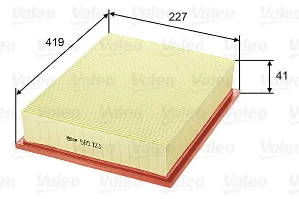 Luftfilter VALEO 585123