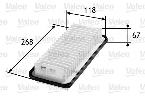 Luftfilter VALEO 585125