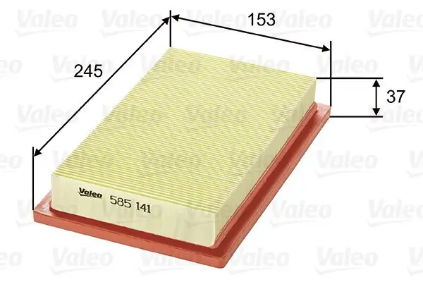 Luftfilter VALEO 585141