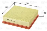 Luftfilter VALEO 585142