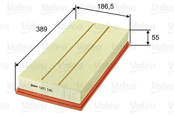 Luftfilter VALEO 585146