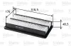 Luftfilter VALEO 585147 Bild Luftfilter VALEO 585147