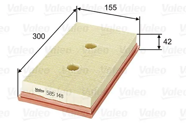 Luftfilter VALEO 585148