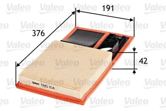 Luftfilter VALEO 585154 Bild Luftfilter VALEO 585154
