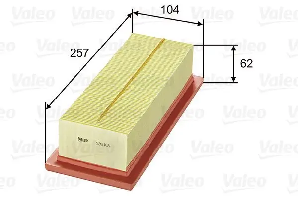 Luftfilter VALEO 585168