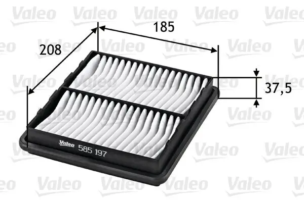 Luftfilter VALEO 585197