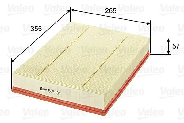 Luftfilter VALEO 585198