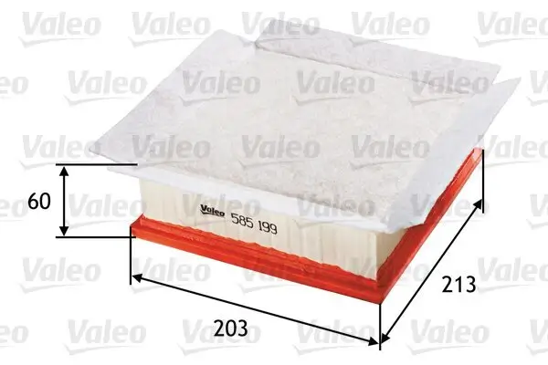 Luftfilter VALEO 585199