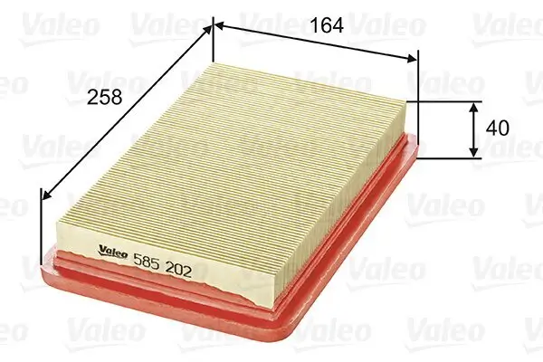 Luftfilter VALEO 585202