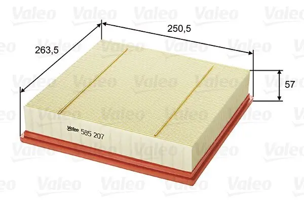 Luftfilter VALEO 585207