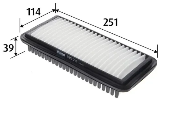 Luftfilter VALEO 585210 Bild Luftfilter VALEO 585210