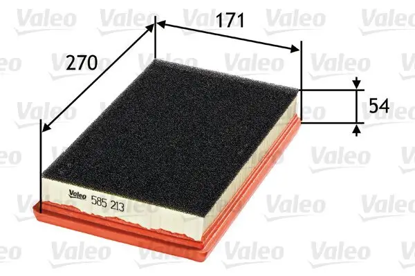 Luftfilter VALEO 585213
