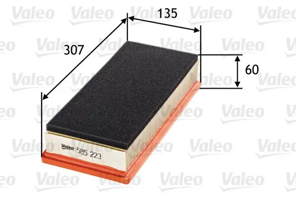 Luftfilter VALEO 585223
