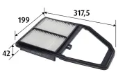 Luftfilter VALEO 585225
