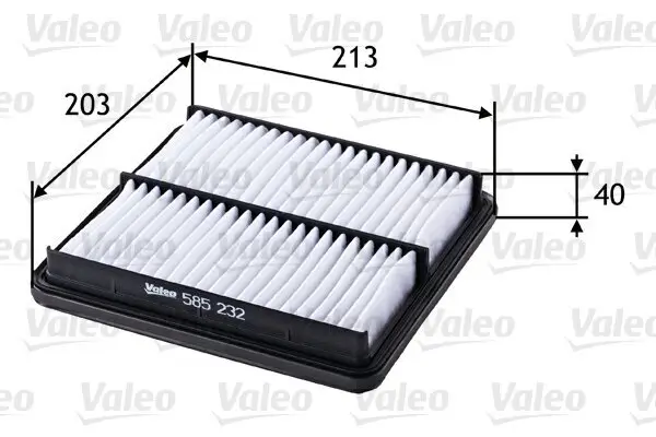 Luftfilter VALEO 585232