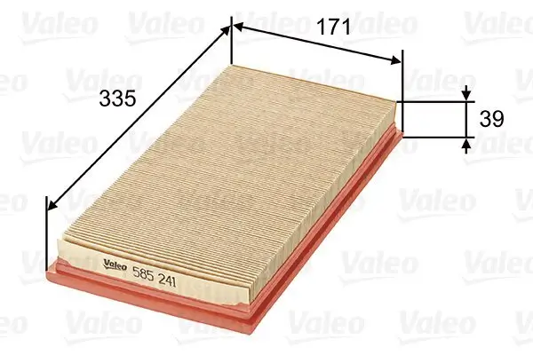 Luftfilter VALEO 585241