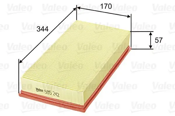 Luftfilter VALEO 585242