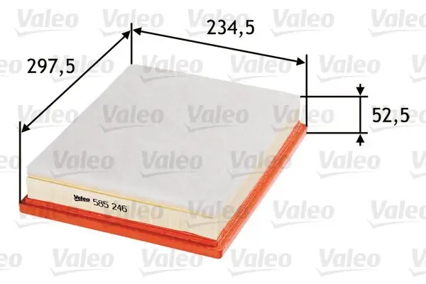 Luftfilter VALEO 585246