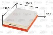 Luftfilter VALEO 585246