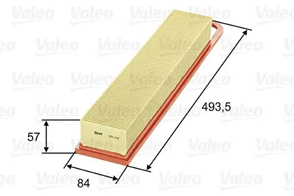 Luftfilter VALEO 585247