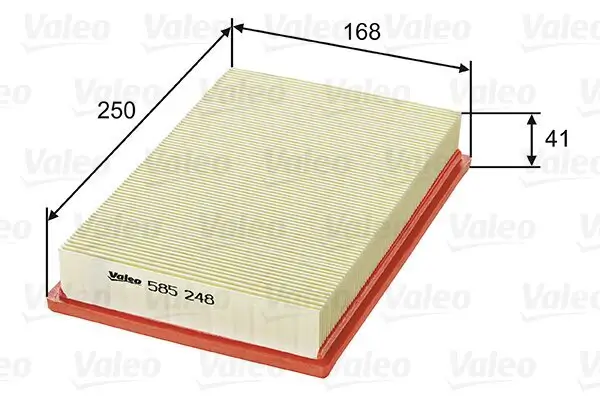 Luftfilter VALEO 585248